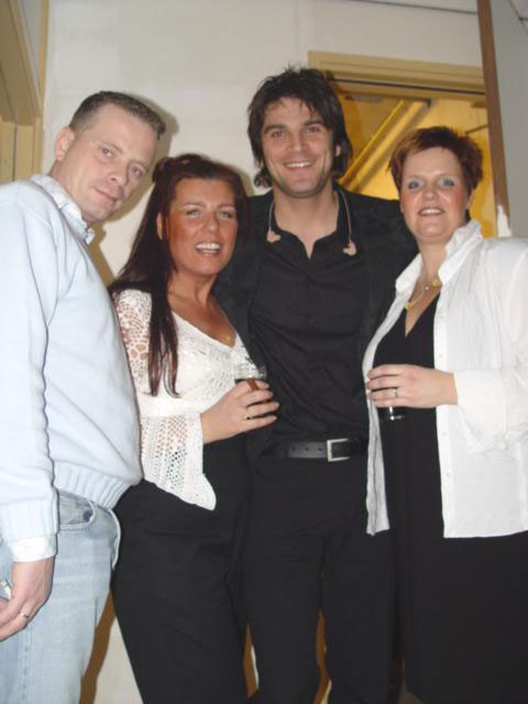 Mirjam, Diane, Xander en zijn Chauffeur :)